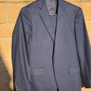 J. Crew Classic Blue Wool Suit
